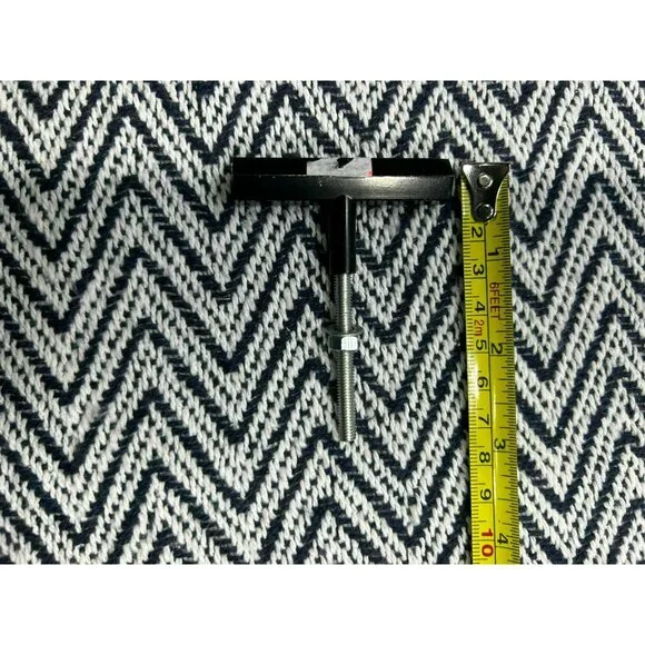 Black Metal Drawer Pull Handle For Cabinets & Furniture - Picture 3 of 3